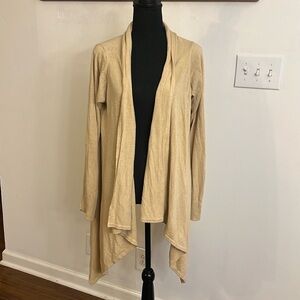 TeX Max Azria Waterfall Sweater Cardigan, Sz. L.